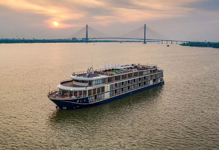 Du thuyền Jayavarman Cruise - Tour du thuyền sông Mekong
