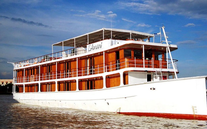Du thuyền L'Amant Mekong, tour du thuyền sông Mekong
