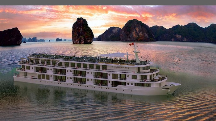Du thuyền Paradise Grand - du thuyền vịnh Lan Hạ nổi tiếng