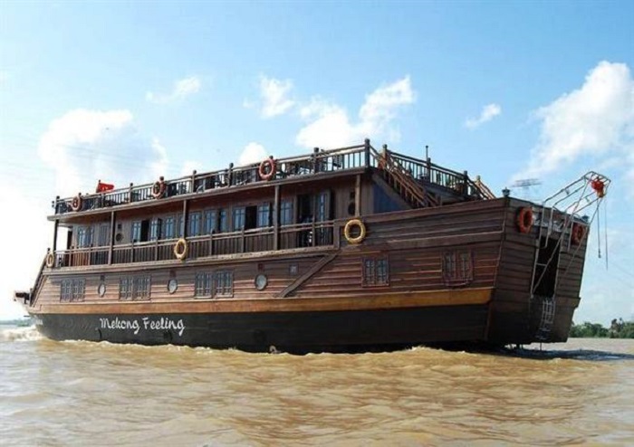 Du thuyền Le Jarai Cruises - Tour du thuyền sông Mekong