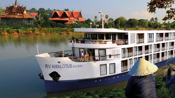 Du thuyền RV Amalotus Cruises - Tour du thuyền sông Mekong