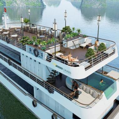 Tour du thuyền 5* V-Dream 1N thăm Vịnh Hạ Long