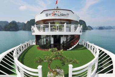 Tour du thuyền 5* Starlight Cruise 2N1Đ ngủ đêm trên Vịnh Hạ Long