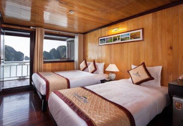 Du thuyền Garden Bay Luxury: Du thuyền hiện có 11 phòng nghỉ.