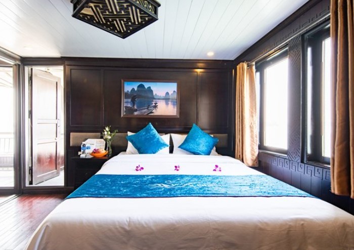 du thuyền Swan Cruises Hạ Long: Suite balcony cabin