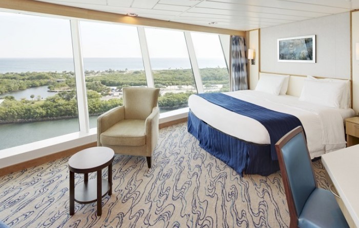 du thuyền Voyager of the Seas : Phòng ngủ rất tiện nghi. Ảnh: @seascanner