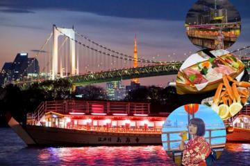 Cùng du thuyền Yakatabune truyền thống khám phá Tokyo trên sông 