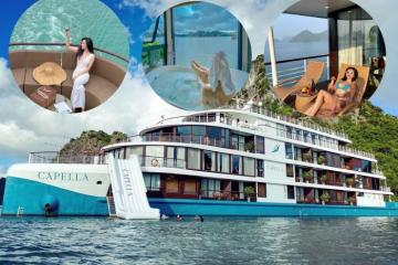 Du thuyền Halong Capella Cruise thiên đường nghỉ dưỡng giữa kỳ quan thế giới 