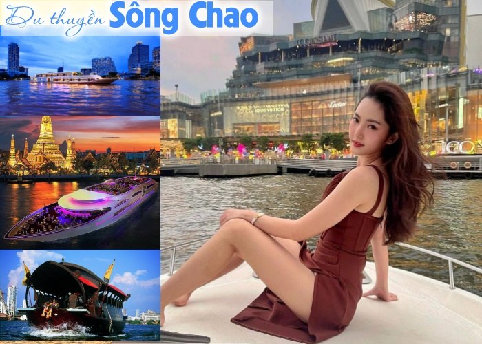 Đi du thuyền trên sông Chao Phraya ngắm nhìn một Bangkok tuyệt đẹp