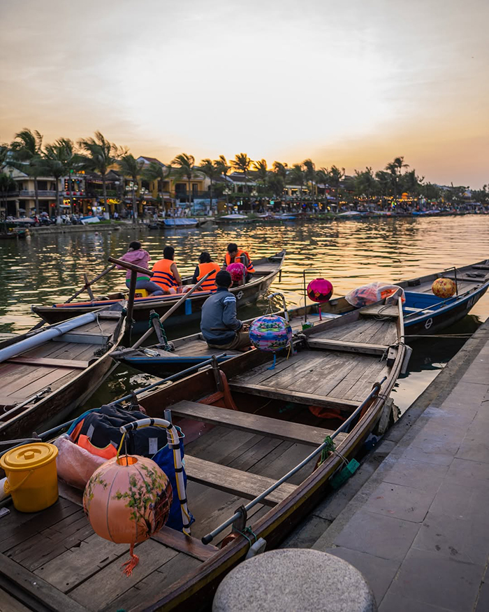 Du lịch du thuyền Sông Thu Bồn – Cửa Đại