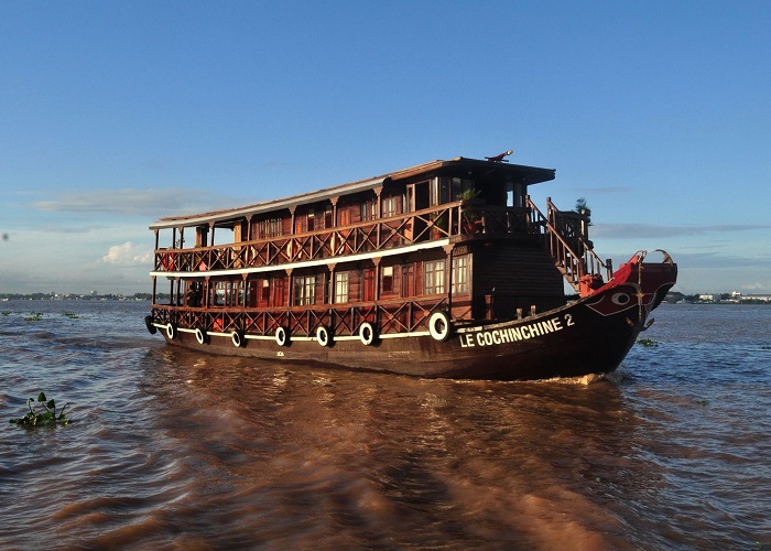 Ngắm dòng Mekong thơ mộng từ du thuyền Le Cochinchine