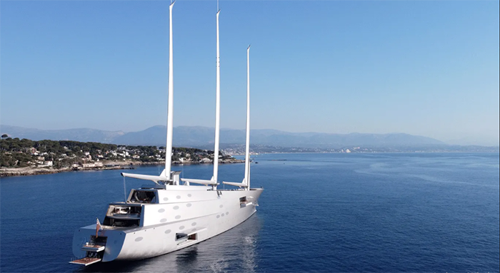 Choáng ngợp trước sự xa hoa của du thuyền Sailing Yacht A trị giá 450 triệu USD