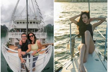 Check-in du thuyền Unicharm Lan Hạ ‘khách sạn nổi đẳng cấp’ giữa Vịnh biển đẹp nhất thế giới 