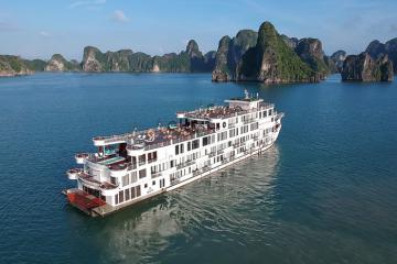 Du thuyền President Cruises xa hoa bậc nhất trên vịnh Hạ Long