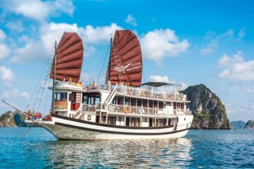 Tận hưởng hành trình đầy mê hoặc với du thuyền Swan Cruises Hạ Long 'thiên nga trắng' hoàn mỹ
