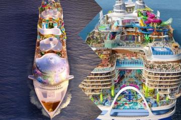 Siêu du thuyền Icon of the Seas 'công viên khổng lồ' trên biển 