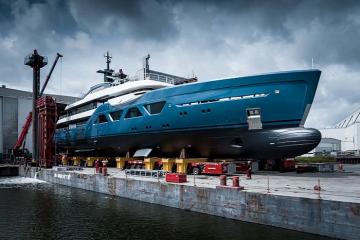 Cận cảnh siêu du thuyền Sixth Amels 60 ra mắt tại Hà Lan