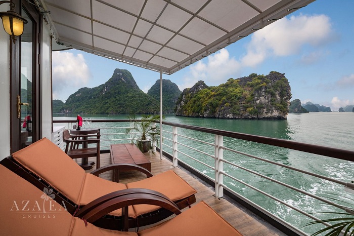 du thuyền Azalea Cruise ngoại thất 1