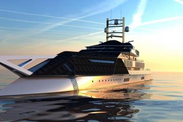 Studio M51 ra mắt thiết kế siêu du thuyền phủ pin mặt trời