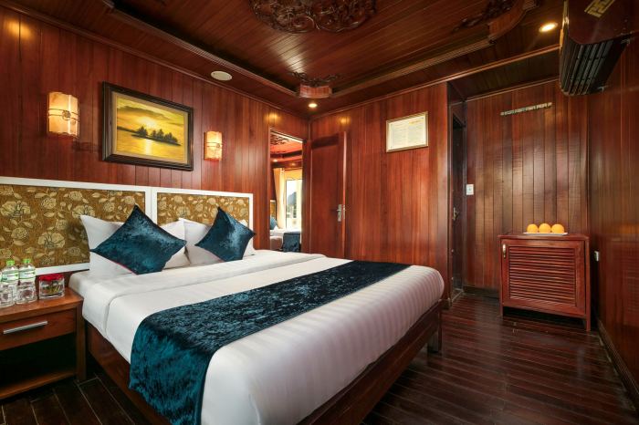 Phòng nghỉ trên du thuyền cozy Bay du thuyền giá phòng dưới 2 triệu ở Hạ Long
