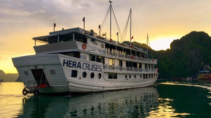Check-in du thuyền Hera Cruises