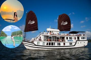 Vi vu cùng du thuyền Renea Cruises Halong phong cách boutique cổ điển 