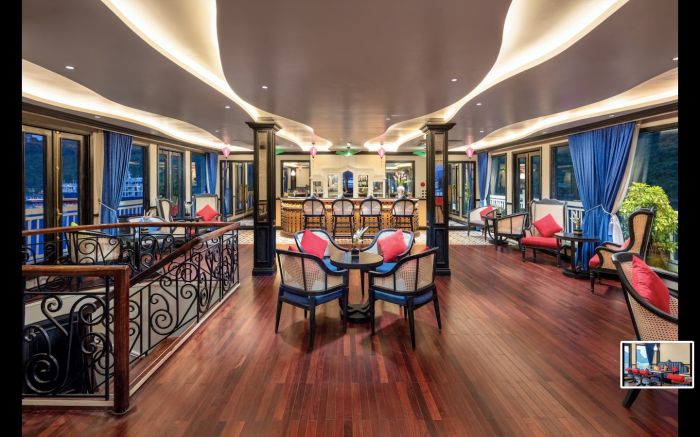 Nhà hàng du thuyền Verdure Lotus Premium Cruises 5 sao 