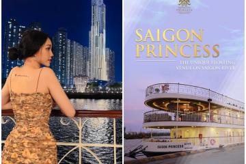 Check-in du thuyền Sài Gòn Princess đẳng cấp 5 sao khám phá cung đường trên sông đắt giá nhất 
