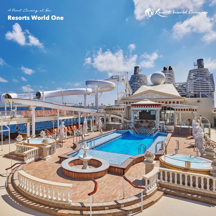 giải trí trên Du thuyền Resorts World One