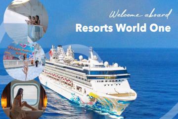 Du thuyền Resorts World One tuyệt tác nghỉ dưỡng giữa đại dương 