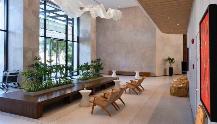 Sảnh chờ sang trọng của December Hotel Nha Trang