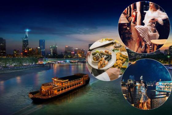 Check-in du thuyền Bonsai Legacy vi vu ngắm sông Sài Gòn lãng mạn 