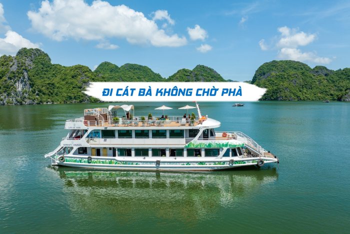 du lịch Cát Bà bằng tàu cao tốc